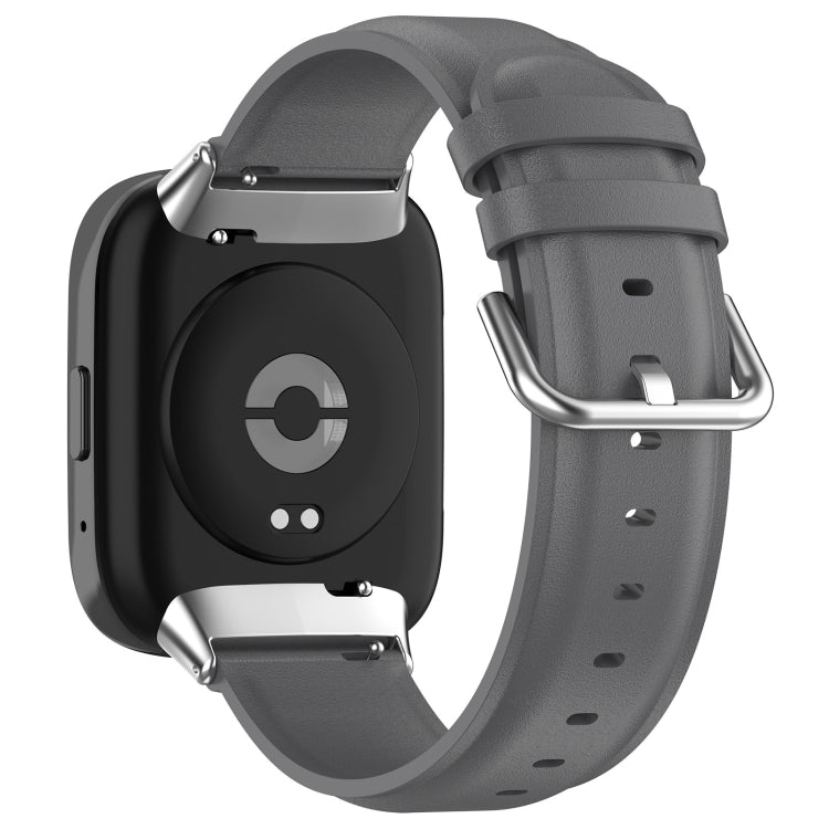 For Redmi Watch 3 Lite / Watch 3 Active Leather Replacement Watch Band