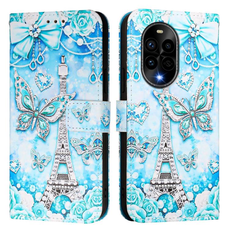 For Huawei nova 13 Pro Colored Drawing Pattern Plain Weave Leather Phone Case
