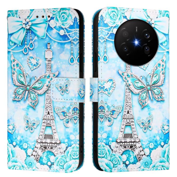 For Huawei Mate 70 Air Colored Drawing Pattern Plain Weave Leather Phone Case