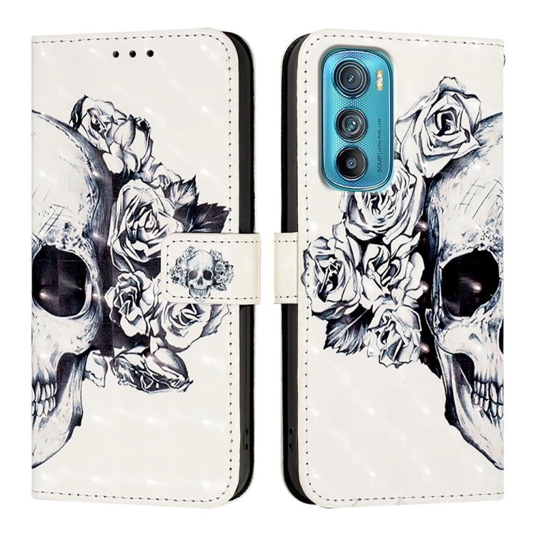 For Motorola Edge 30 3D Painting Horizontal Flip Leather Phone Case