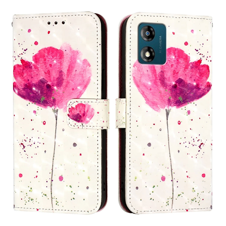 For Motorola Moto E13 3D Painting Horizontal Flip Leather Phone Case
