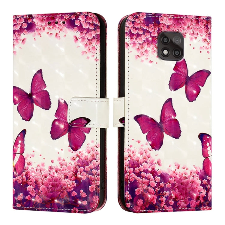 For Motorola Moto G Power 2021 3D Painting Horizontal Flip Leather Phone Case