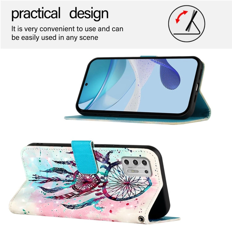 For Motorola Moto G Stylus 4G 2021 3D Painting Horizontal Flip Leather Phone Case