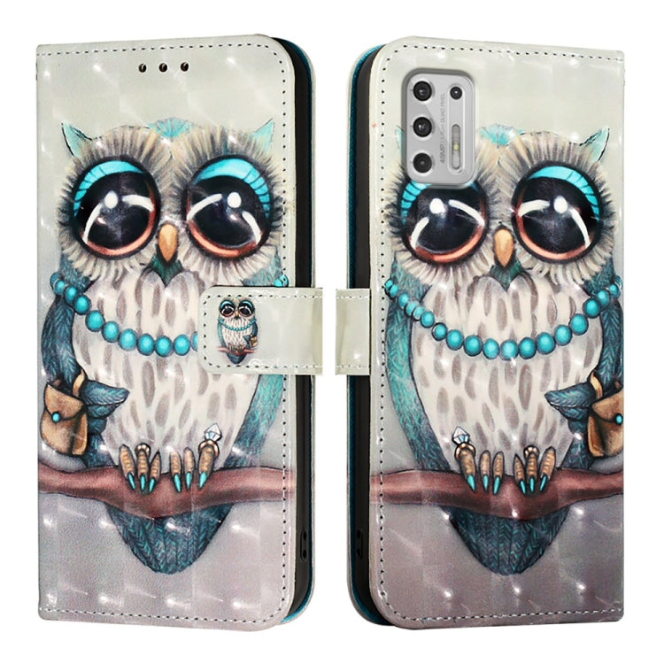 For Motorola Moto G Stylus 4G 2021 3D Painting Horizontal Flip Leather Phone Case