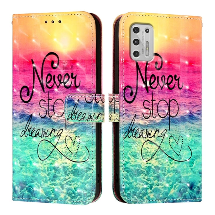 For Motorola Moto G Stylus 4G 2021 3D Painting Horizontal Flip Leather Phone Case