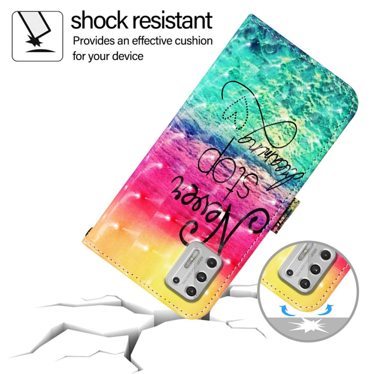 For Motorola Moto G Stylus 4G 2021 3D Painting Horizontal Flip Leather Phone Case