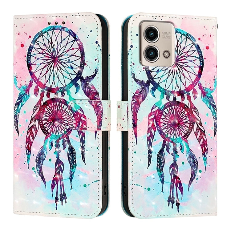 For Motorola Moto G Stylus 4G 2023 3D Painting Horizontal Flip Leather Phone Case