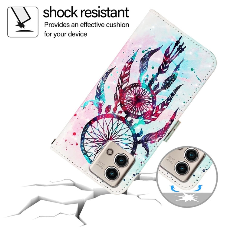 For Motorola Moto G Stylus 4G 2023 3D Painting Horizontal Flip Leather Phone Case