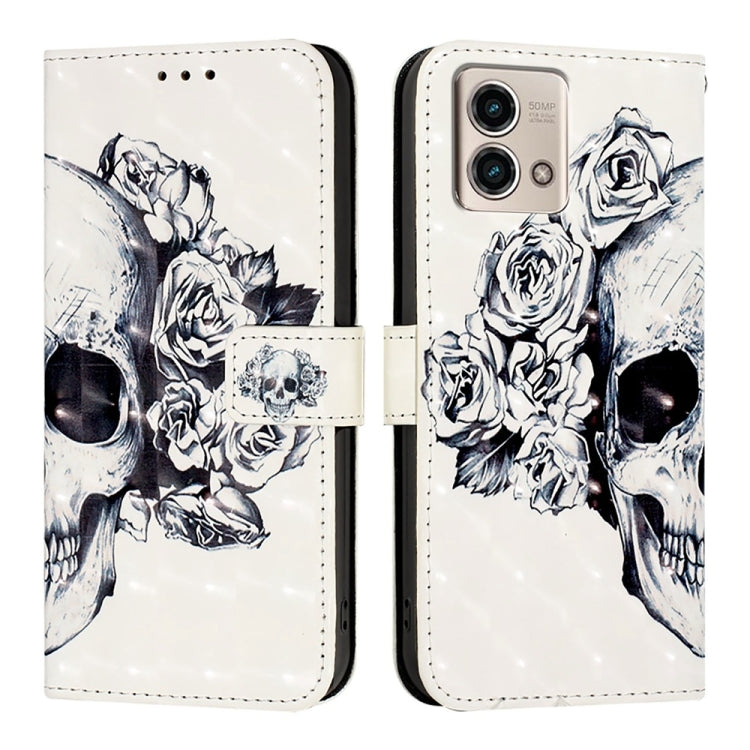For Motorola Moto G Stylus 4G 2023 3D Painting Horizontal Flip Leather Phone Case