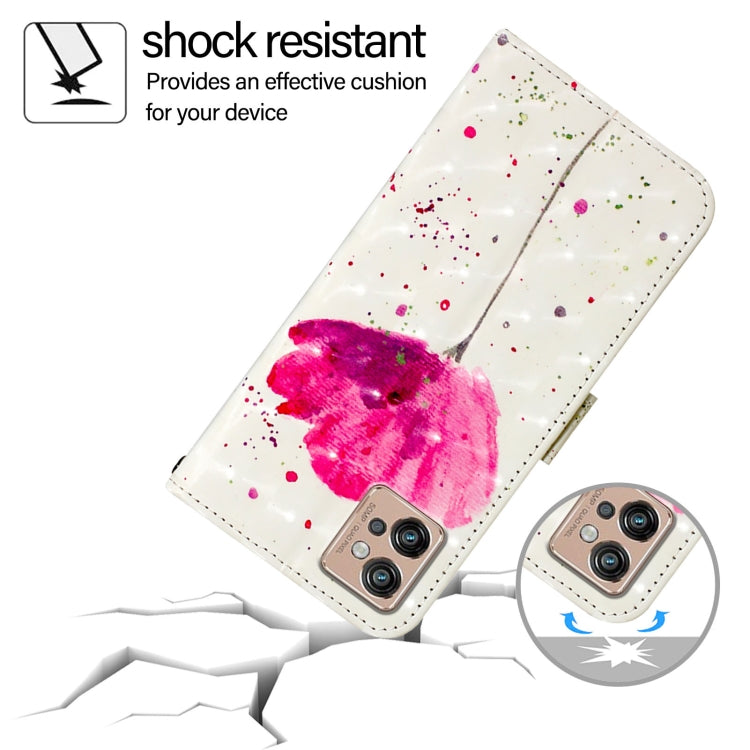 For Motorola Moto G32 3D Painting Horizontal Flip Leather Phone Case