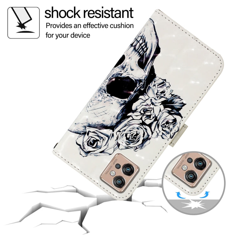 For Motorola Moto G32 3D Painting Horizontal Flip Leather Phone Case
