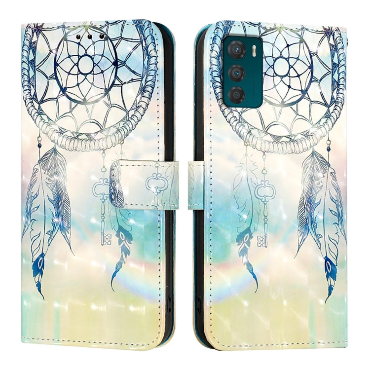 For Motorola Moto G42 3D Painting Horizontal Flip Leather Phone Case