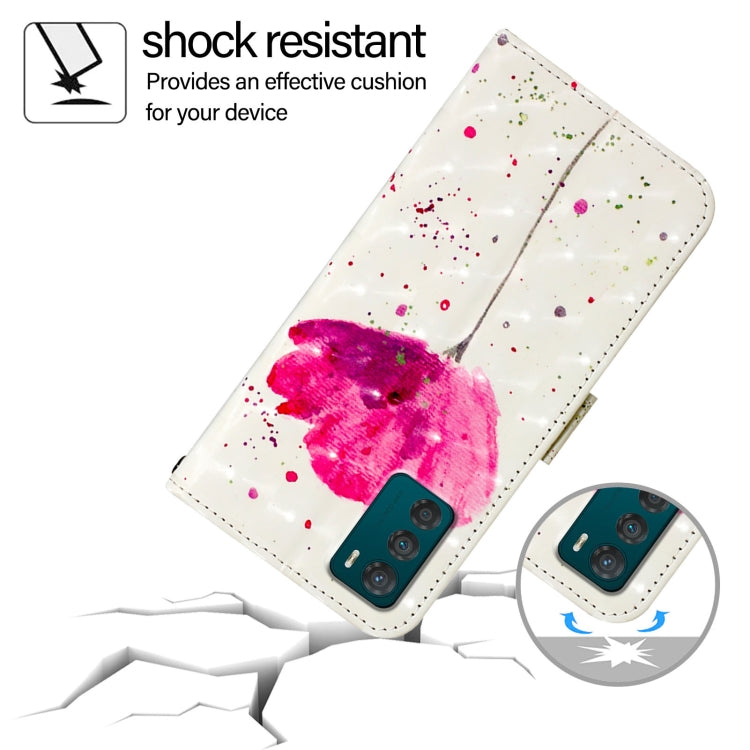 For Motorola Moto G42 3D Painting Horizontal Flip Leather Phone Case