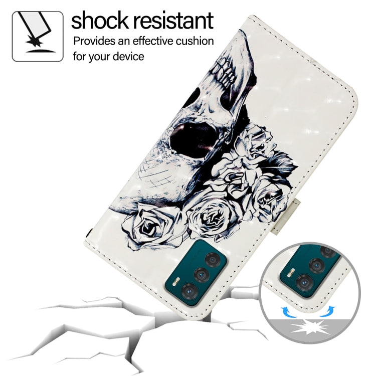 For Motorola Moto G42 3D Painting Horizontal Flip Leather Phone Case