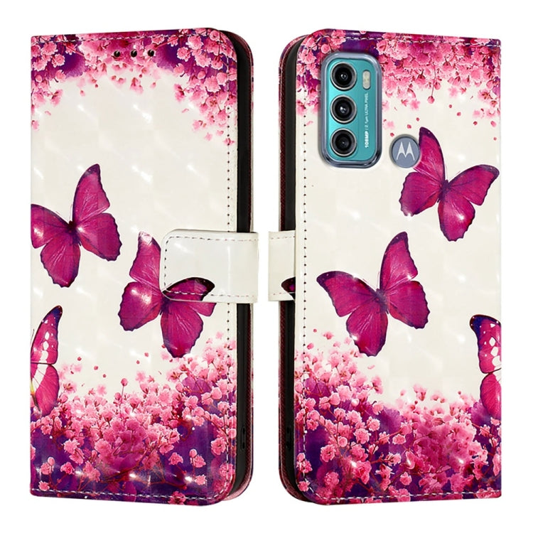 For Motorola Moto G60 / Moto G40 Fusion 3D Painting Horizontal Flip Leather Phone Case