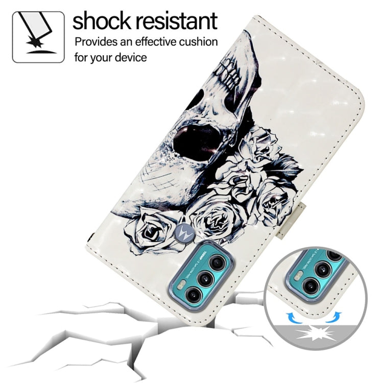 For Motorola Moto G60 / Moto G40 Fusion 3D Painting Horizontal Flip Leather Phone Case