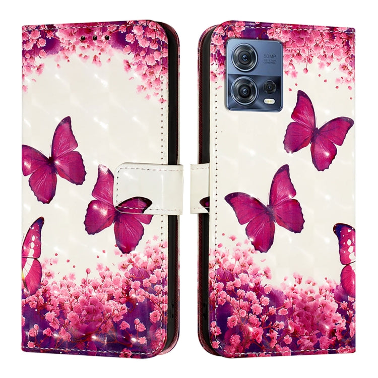 For Motorola Moto S30 Pro / Edge 30 Fusion 3D Painting Horizontal Flip Leather Phone Case