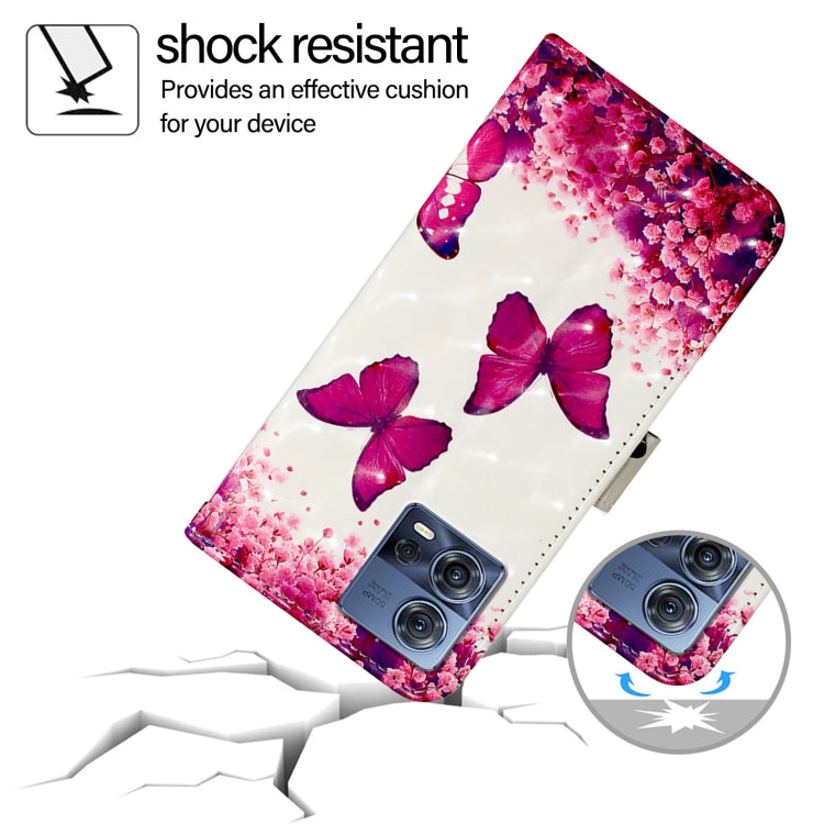 For Motorola Moto S30 Pro / Edge 30 Fusion 3D Painting Horizontal Flip Leather Phone Case