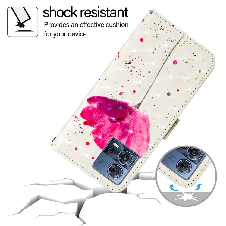 For Motorola Moto S30 Pro / Edge 30 Fusion 3D Painting Horizontal Flip Leather Phone Case