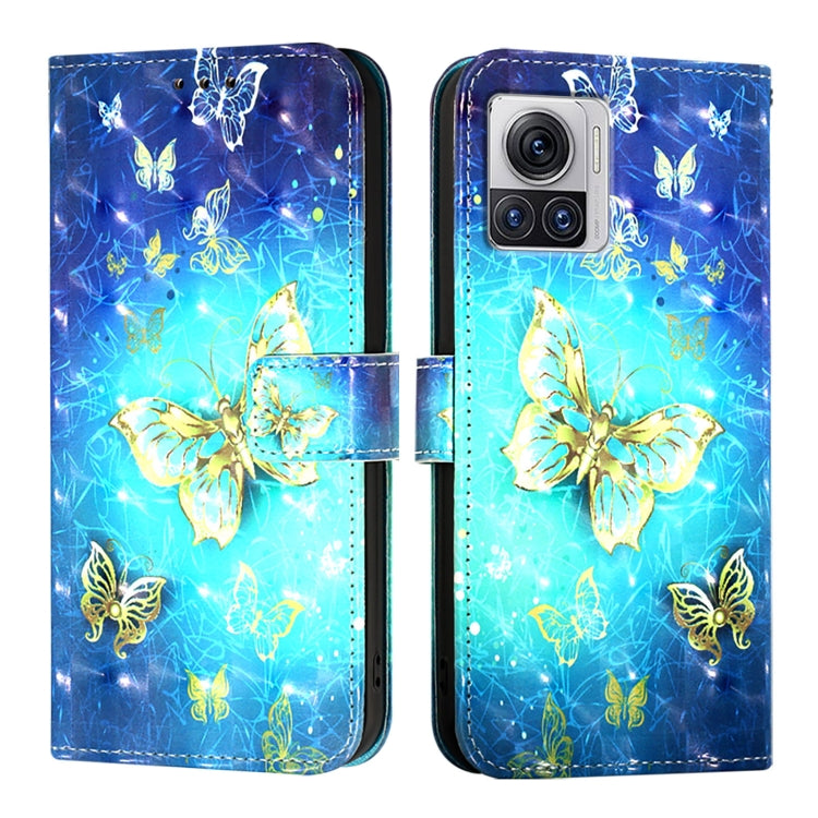 For Motorola Moto X30 Pro / Edge 30 Ultra 3D Painting Horizontal Flip Leather Phone Case
