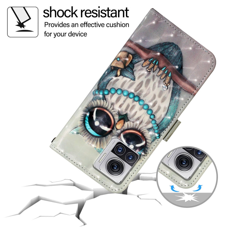 For Motorola Moto X30 Pro / Edge 30 Ultra 3D Painting Horizontal Flip Leather Phone Case
