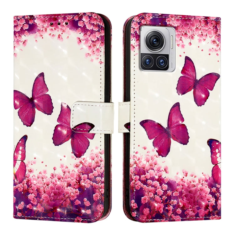 For Motorola Moto X30 Pro / Edge 30 Ultra 3D Painting Horizontal Flip Leather Phone Case