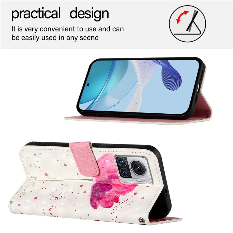 For Motorola Moto X30 Pro / Edge 30 Ultra 3D Painting Horizontal Flip Leather Phone Case
