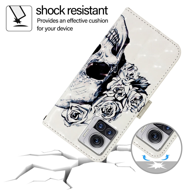 For Motorola Moto X30 Pro / Edge 30 Ultra 3D Painting Horizontal Flip Leather Phone Case