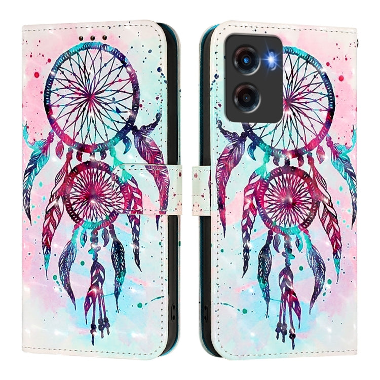 For Motorola Moto G05 3D Painting Horizontal Flip Leather Phone Case