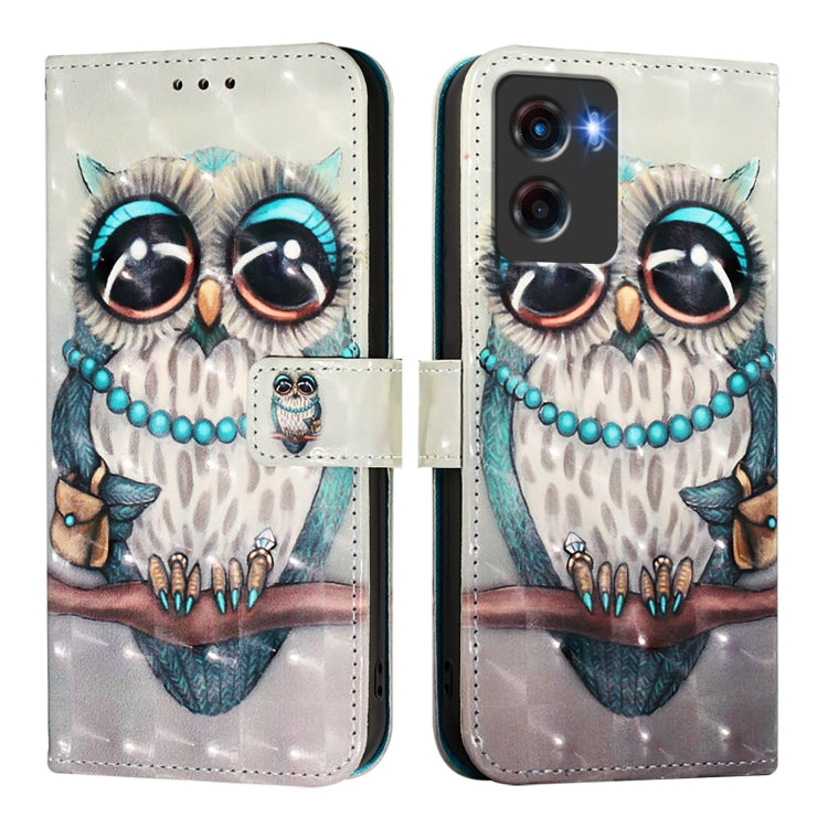 For Motorola Moto G05 3D Painting Horizontal Flip Leather Phone Case