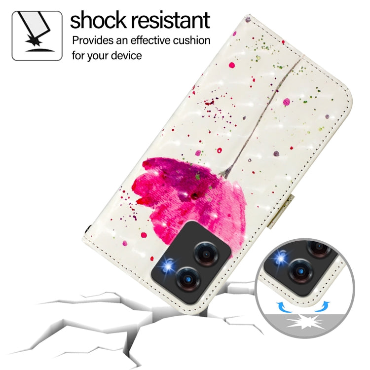 For Motorola Moto G05 3D Painting Horizontal Flip Leather Phone Case