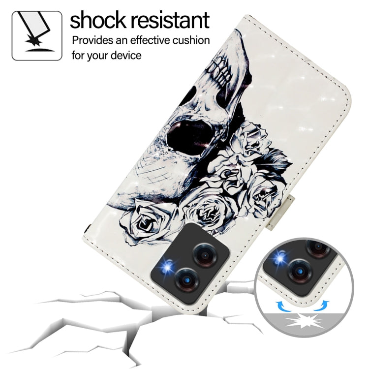 For Motorola Moto G05 3D Painting Horizontal Flip Leather Phone Case