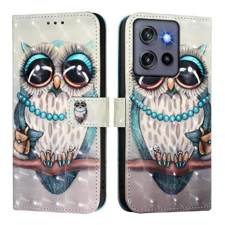 For Motorola Moto G Stylus 5G 2025 3D Painting Horizontal Flip Leather Phone Case