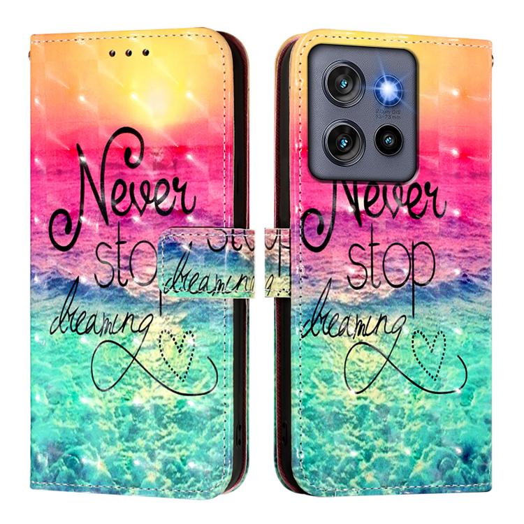 For Motorola Moto G Stylus 5G 2025 3D Painting Horizontal Flip Leather Phone Case