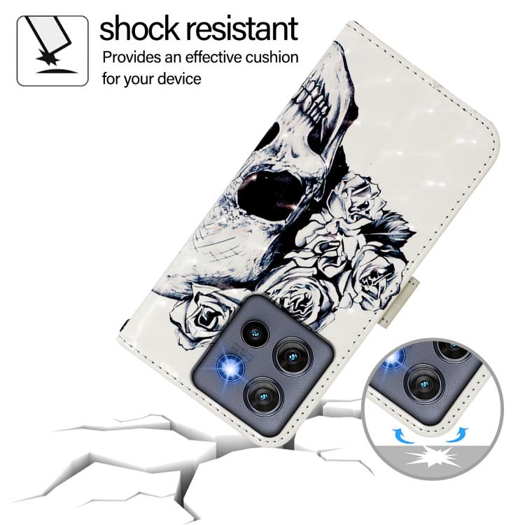 For Motorola Moto G Stylus 5G 2025 3D Painting Horizontal Flip Leather Phone Case