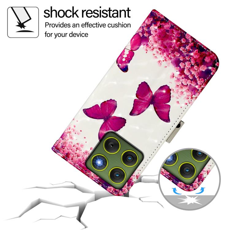 For Motorola Edge 70 5G / X70 Air 5G 3D Painting Horizontal Flip Leather Phone Case