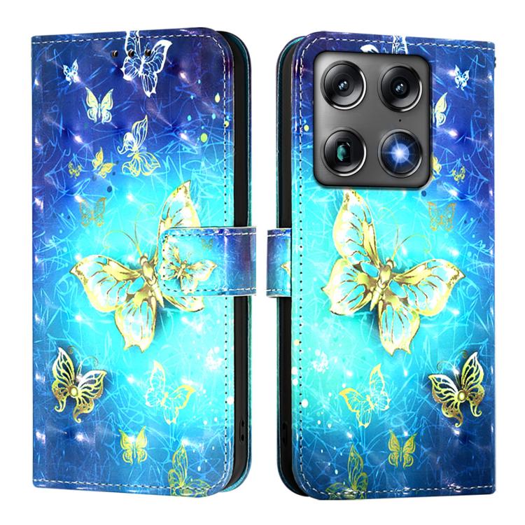 For Motorola Signature 5G 3D Painting Horizontal Flip Leather Phone Case
