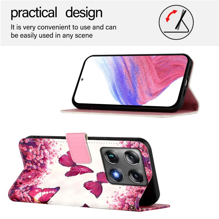 For Motorola Signature 5G 3D Painting Horizontal Flip Leather Phone Case