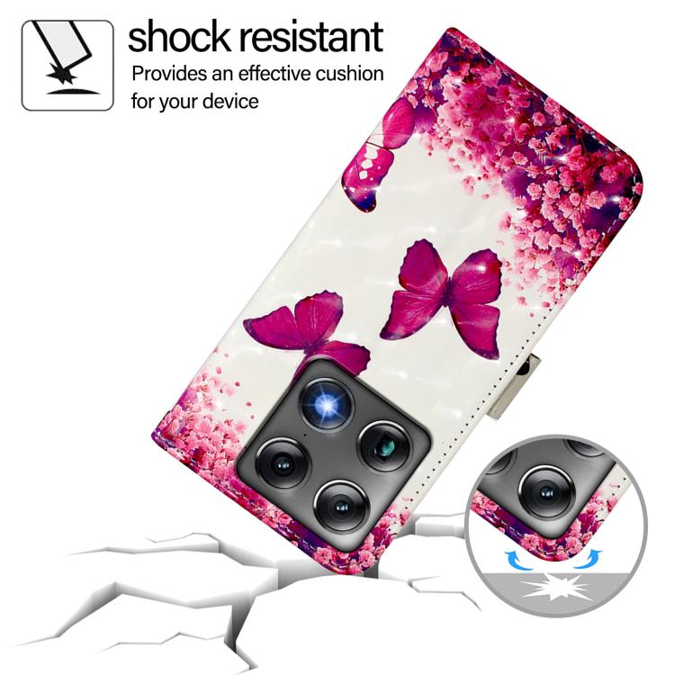 For Motorola Signature 5G 3D Painting Horizontal Flip Leather Phone Case