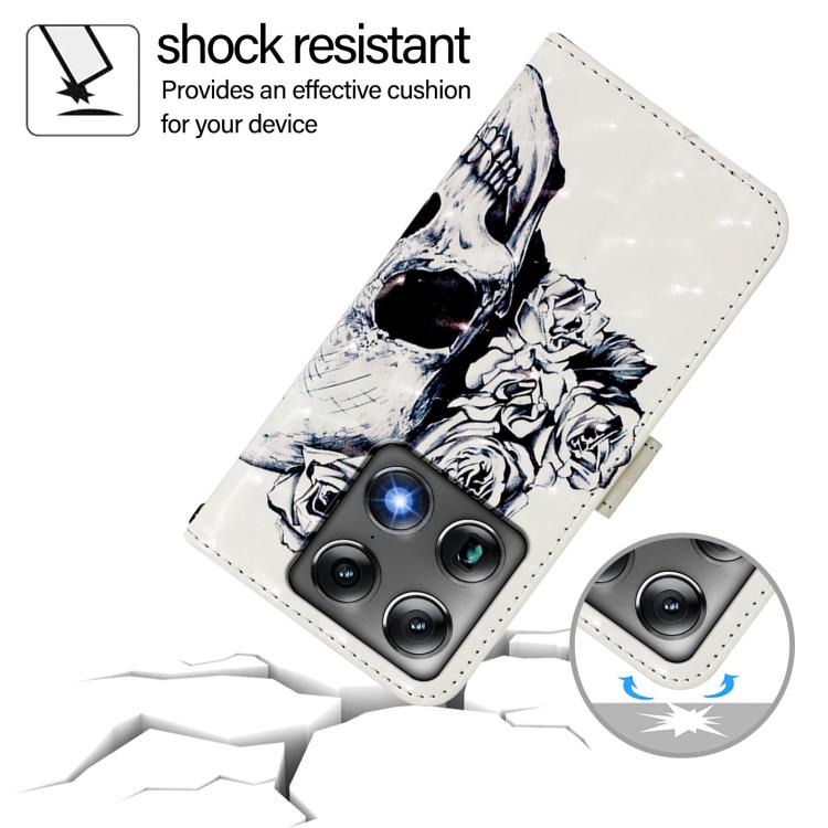 For Motorola Signature 5G 3D Painting Horizontal Flip Leather Phone Case