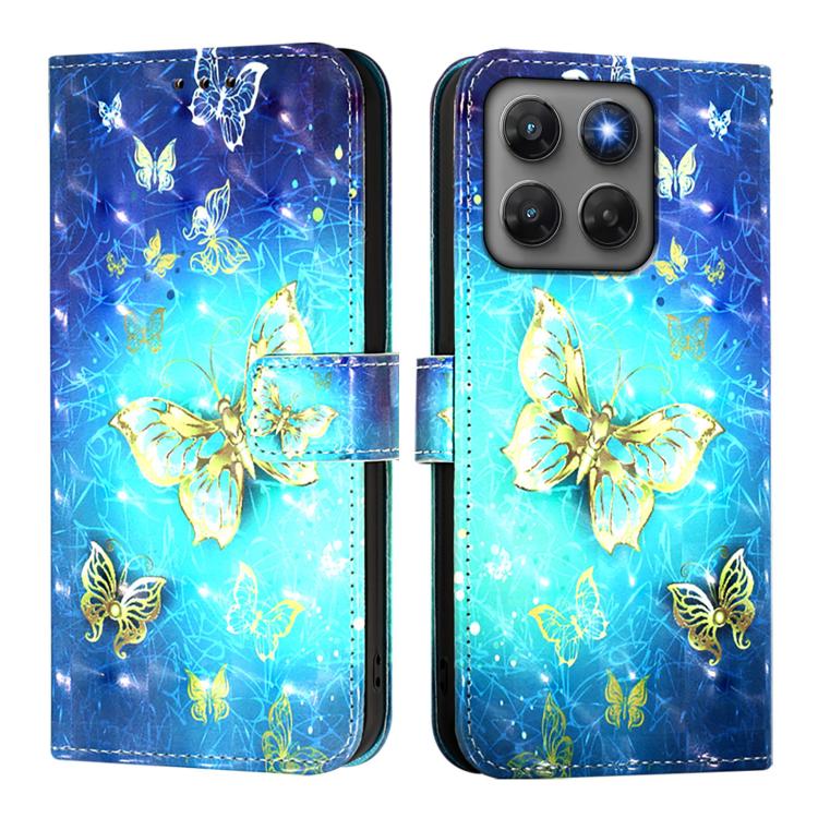 For Motorola Moto G37 / G37 Power / G47 5G 3D Painting Horizontal Flip Leather Phone Case