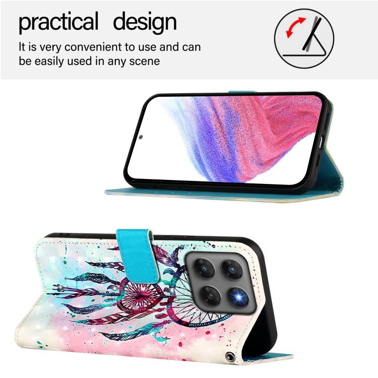 For Motorola Moto G37 / G37 Power / G47 5G 3D Painting Horizontal Flip Leather Phone Case