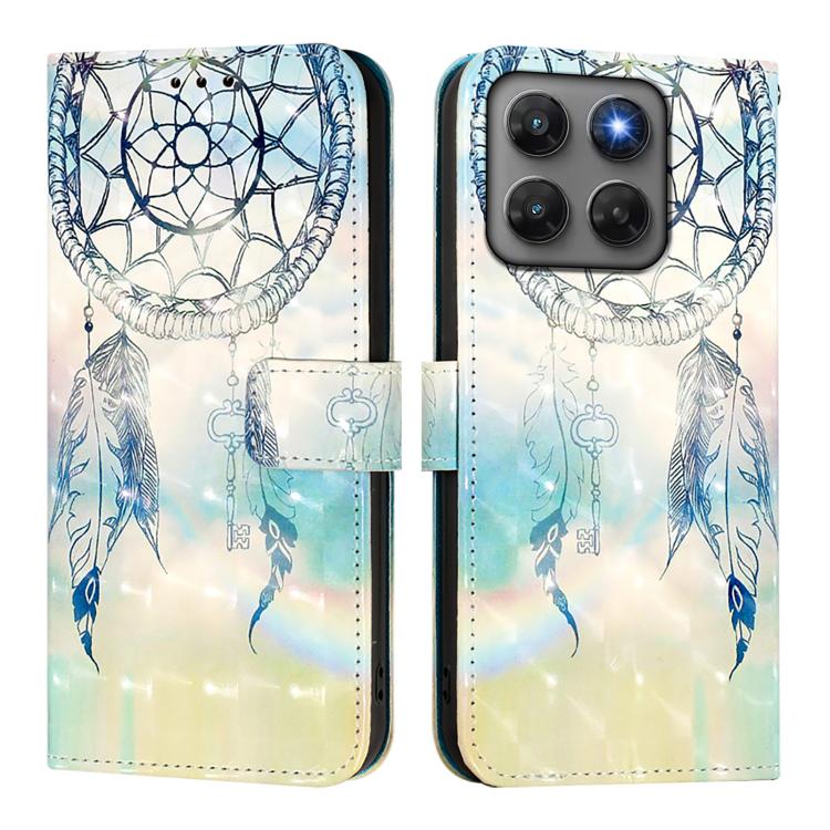 For Motorola Moto G37 / G37 Power / G47 5G 3D Painting Horizontal Flip Leather Phone Case