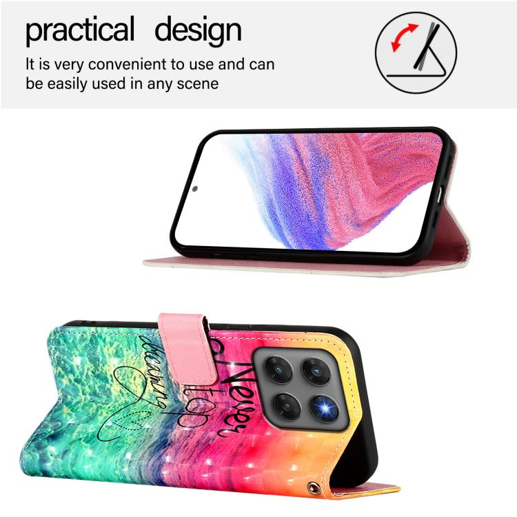 For Motorola Moto G37 / G37 Power / G47 5G 3D Painting Horizontal Flip Leather Phone Case