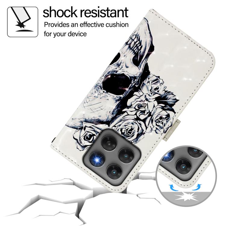 For Motorola Moto G37 / G37 Power / G47 5G 3D Painting Horizontal Flip Leather Phone Case