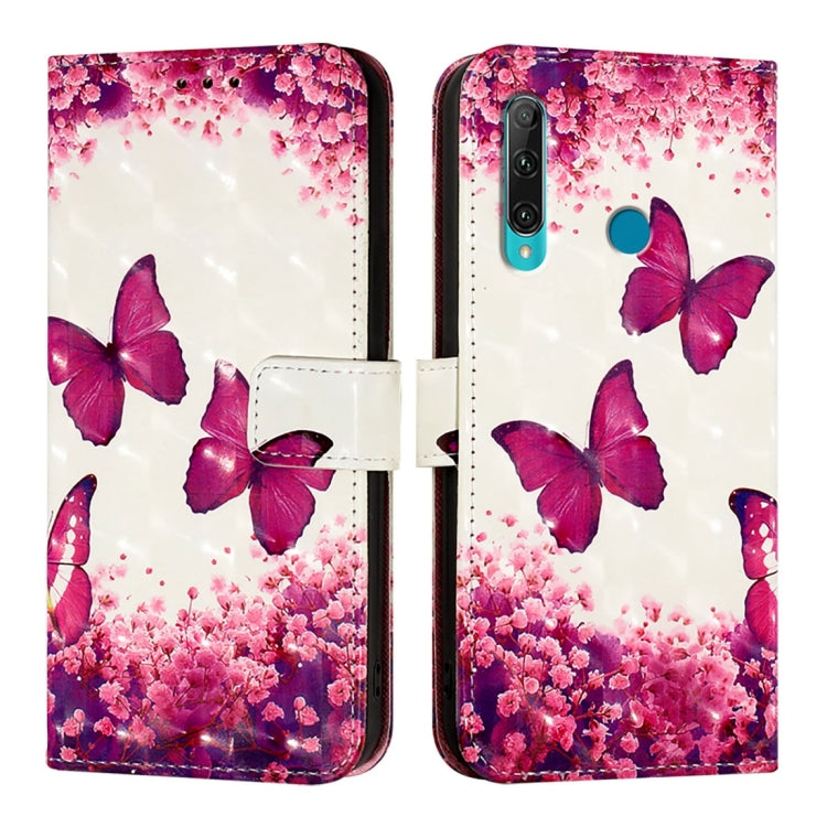 For Huawei Enjoy 9s / P Smart 2019 3D Painting Horizontal Flip Leather Phone Case