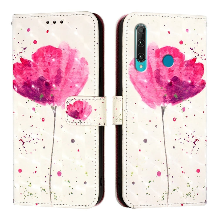 For Huawei Enjoy 9s / P Smart 2019 3D Painting Horizontal Flip Leather Phone Case