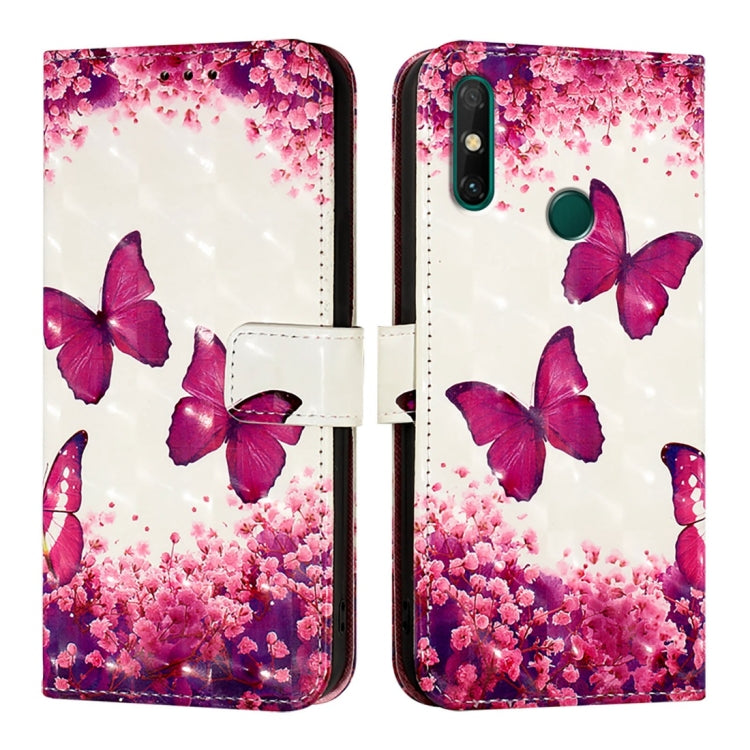 For Huawei Enjoy 20 SE / Y7a 4G 3D Painting Horizontal Flip Leather Phone Case
