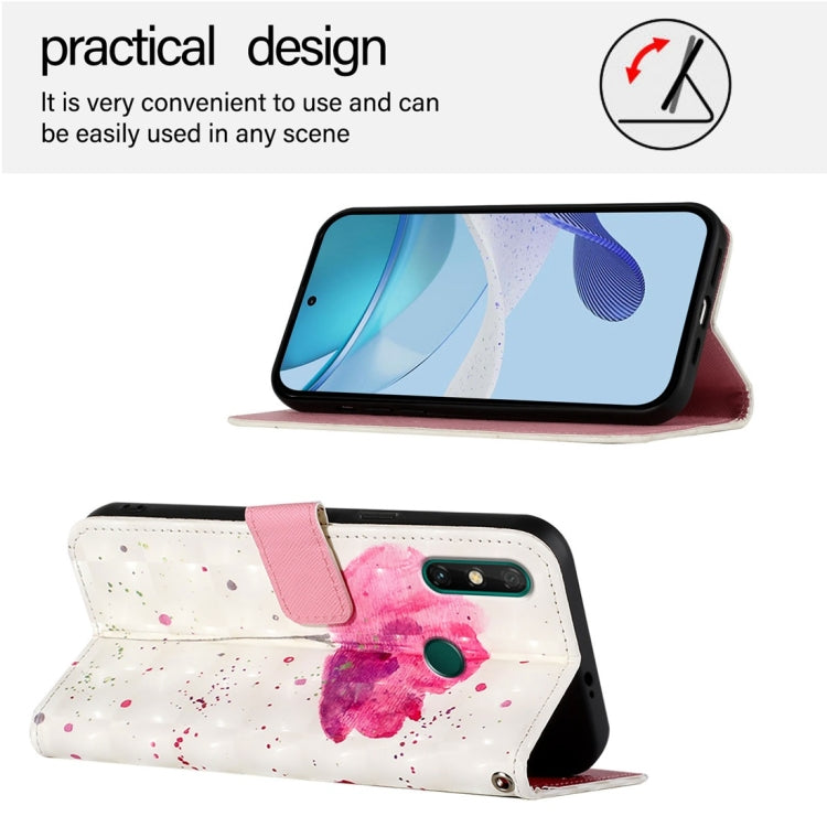 For Huawei Enjoy 20 SE / Y7a 4G 3D Painting Horizontal Flip Leather Phone Case
