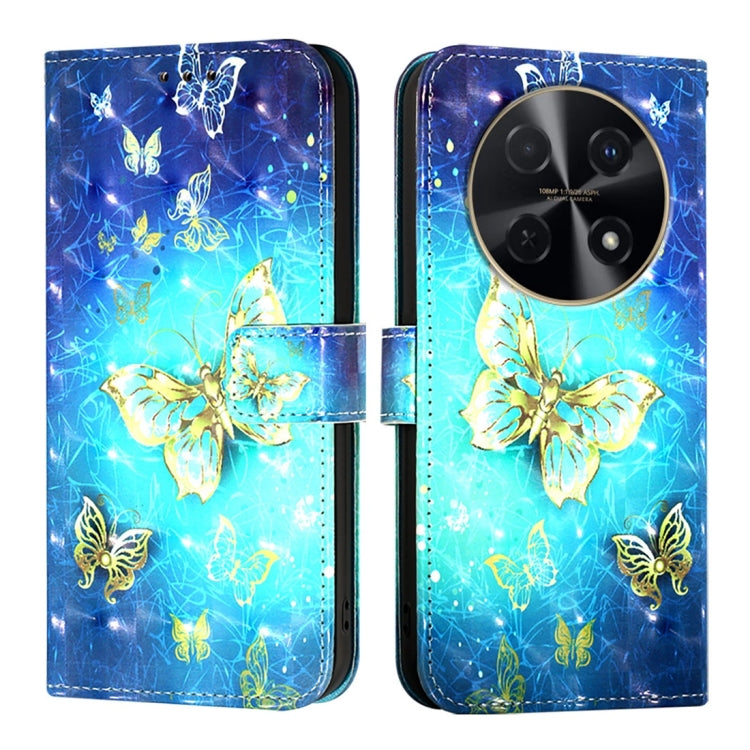 For Huawei nova 12i Global 3D Painting Horizontal Flip Leather Phone Case